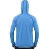 image:imageRoadbox UPF 50 Fishing Shirts for Men Long Sleeve UV Sun Hoodie with Mask Outdoor Swim Hiking Running Workout Rash GuardMedium Blue