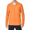 image:imageRoadbox Mens UPF 50 Sun Protection Hoodie Jacket Lightweight Zip Fishing Hiking UV Shirts with Pockets and ThumbholesOrange