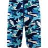 image:imageRoadbox Boys Swim Jammers Quick Dry Youth Competitive Swimsuit UPF 50 Bathing Kids Athletic Compression Swimming ShortsCamoblue