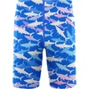 image:imageRoadbox Boys Swim Jammers Quick Dry Youth Competitive Swimsuit UPF 50 Bathing Kids Athletic Compression Swimming ShortsOcean Printblue Pink