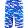 image:imageRoadbox Boys Swim Jammers Quick Dry Youth Competitive Swimsuit UPF 50 Bathing Kids Athletic Compression Swimming ShortsOcean Printblue Pink