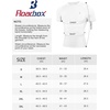 image:imageRoadbox Mens Compression Shirt Short Sleeve Athletic Workout Quick Dry Undershirts Cooling Base Layer for Running Gym01 White