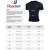 image:imageRoadbox Mens Compression Shirt Short Sleeve Athletic Workout Quick Dry Undershirts Cooling Base Layer for Running Gym05 Dark Blue