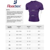 image:imageRoadbox Mens Compression Shirt Short Sleeve Athletic Workout Quick Dry Undershirts Cooling Base Layer for Running Gym10 Purple