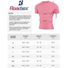 image:imageRoadbox Mens Compression Shirt Short Sleeve Athletic Workout Quick Dry Undershirts Cooling Base Layer for Running Gym11 Pink