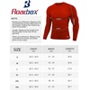 image:imageRoadbox Mens Compression Shirts Long Sleeve UPF 50 Base Layer Undershirts Cool Dry Workout Gym Tops for Running Football03 Red