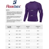 image:imageRoadbox Mens Compression Shirts Long Sleeve UPF 50 Base Layer Undershirts Cool Dry Workout Gym Tops for Running Football11 Purple