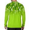 image:imageRoadbox Mens UPF 50 Swim Shirts Long Sleeve UV Sun Protection Rash Guard Quick Dry SPF TShirt for Beach Surfing FishingBright Green