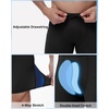 image:imageRoadbox Swim Jammers for Men Athletic Swimsuit for Training Racing Quick Dry Endurance Competitive Swimming Shorts UPF 50BlackBlue