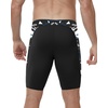 image:imageRoadbox Swim Jammers for Men Athletic Swimsuit for Training Racing Quick Dry Endurance Competitive Swimming Shorts UPF 50BlackShark