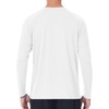 image:imageRoadbox UPF 50 Sun Shirts for Men UV Protection Long Sleeve Swim Shirt Quick Dry Rash Guard for Fishing Hiking RunningWhite
