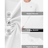 image:imageRoadbox UPF 50 Sun Shirts for Men UV Protection Long Sleeve Swim Shirt Quick Dry Rash Guard for Fishing Hiking RunningWhite