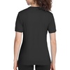 image:imageRoadbox Womens Workout Tops Short Sleeve UPF 50 Sun Protection Shirts Quick Dry Athletic Gym Running Hiking Tee ShirtA01 Black