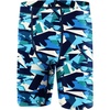 image:imageRoadbox Boys Swim Jammers Quick Dry Youth Competitive Swimsuit UPF 50 Bathing Kids Athletic Compression Swimming ShortsCamoblue
