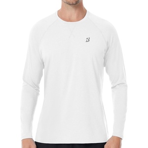 image:imageRoadbox UPF 50 Sun Shirts for Men UV Protection Long Sleeve Swim Shirt Quick Dry Rash Guard for Fishing Hiking RunningWhite