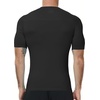 image:imageRoadbox Mens Compression Shirt Short Sleeve Athletic T Shirts Quick Dry Slim Base Layer Undershirt for Gym Sports WorkoutBlack