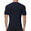 image:imageRoadbox Mens Compression Shirt Short Sleeve Athletic T Shirts Quick Dry Slim Base Layer Undershirt for Gym Sports WorkoutNavy Blue
