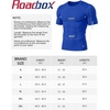 image:imageRoadbox Mens Compression Shirt Short Sleeve Athletic T Shirts Quick Dry Slim Base Layer Undershirt for Gym Sports WorkoutRoyal Blue