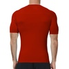 image:imageRoadbox Mens Compression Shirt Short Sleeve Athletic T Shirts Quick Dry Slim Base Layer Undershirt for Gym Sports WorkoutTomato Red