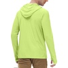 image:imageRoadbox Mens UPF 50 Long Sleeve Sun Hoodie Fishing Shirts for Men UV Protection Hooded for Hiking Running Workout Lemon Yellow
