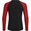 image:imageRoadbox Boys BJJ Rash Guard Long Sleeve Kids Youth Jiu Jitsu No Gi Compression Shirt for Training MMA Wrestling Boxing SwimBlack With Red