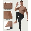 image:imageRoadbox Compression Shirt Men Short Sleeve Cool Dry Base Layer Athletic Undershirts Workout TShirt for Sports Gym RunningCamel Pink