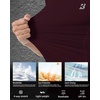 image:imageRoadbox Compression Shirt Men Short Sleeve Cool Dry Base Layer Athletic Undershirts Workout TShirt for Sports Gym RunningWine Red
