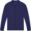 image:imageRoadbox Boys UPF 50 Zip Up Rash Guard Long Sleeve Swim Shirt Kids UV Protection Sun Shirts Quick Dry for Water Beach SurfNavy Blue