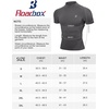 image:imageRoadbox Compression Shirt Men Mock Turtleneck Short Sleeve Workout T Shirts Cool Dry Athletic Gym Sports Base Layer TopCement Gray