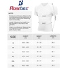 image:imageRoadbox Mens Compression Shirt Short Sleeve V Neck Workout Athetic T Shirts Cool Dry Gym Sports Base Layer UndershirtWhite