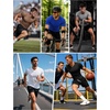 image:imageRoadbox Mens Compression Shirt Short Sleeve V Neck Workout Athetic T Shirts Cool Dry Gym Sports Base Layer UndershirtWhite