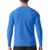 image:imageRoadbox Mens UPF 50 Swim Shirt Long Sleeve Sun Protection Rash Guard Slim Fit Fishing Shirts for Beach Surfing HikingDark Blue