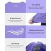 image:imageRoadbox Mens UPF 50 Swim Shirt Long Sleeve Sun Protection Rash Guard Slim Fit Fishing Shirts for Beach Surfing HikingPurple
