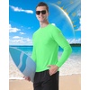 image:imageRoadbox Mens UPF 50 Swim Shirt Long Sleeve Sun Protection Rash Guard Slim Fit Fishing Shirts for Beach Surfing HikingTeal