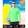 image:imageRoadbox Mens UPF 50 Swim Shirt Long Sleeve Sun Protection Rash Guard Slim Fit Fishing Shirts for Beach Surfing HikingTeal