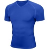 image:imageRoadbox Mens Compression Shirt Short Sleeve V Neck Workout Athetic T Shirts Cool Dry Gym Sports Base Layer UndershirtRoyal Blue