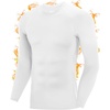 image:imageRoadbox Mens Thermal Compression Shirts Long Sleeve Fleece Lined Undershirt Cold Weather Workout Athletic Base Layer TopWhite01