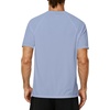image:imageRoadbox Mens UPF 50 Swim Shirts Short Sleeve Sun Protection Quick Dry Rash Guard Water TShirt for Surfing Fishing Beach02 Blue Gray