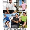 image:imageRoadbox Mens UPF 50 Swim Shirts Short Sleeve Sun Protection Quick Dry Rash Guard Water TShirt for Surfing Fishing BeachDark Purple