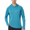 image:imageRoadbox Mens UPF 50 Sun Protection Hoodie UV Long Sleeve Fishing Shirts Outdoor Swim Hiking Running Workout Rash Guard