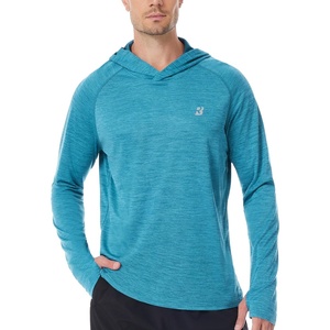 image:imageRoadbox Mens UPF 50 Sun Protection Hoodie UV Long Sleeve Fishing Shirts Outdoor Swim Hiking Running Workout Rash Guard