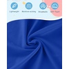 image:imageRoadbox Boys Short Sleeve Hoodie Athletic Quick Dry Hooded T Shirts Lightweight Youth Pullover Sweatshirt for Workout Sport07 Blue