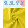 image:imageRoadbox Boys Short Sleeve Hoodie Athletic Quick Dry Hooded T Shirts Lightweight Youth Pullover Sweatshirt for Workout Sport08 Yellow