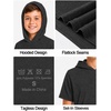 image:imageRoadbox Boys Short Sleeve Hoodie Youth Lightweight Athletic Hooded T Shirt  Cool dry and breathable pullover Great for baseball basketball and daily wear Tagfree collar amp flatlock seams Sizes 5T1604grey