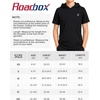 image:imageRoadbox Boys Short Sleeve Hoodie Youth Lightweight Athletic Hooded T Shirt  Cool dry and breathable pullover Great for baseball basketball and daily wear Tagfree collar amp flatlock seams Sizes 5T1601black