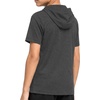 image:imageRoadbox Boys Short Sleeve Hoodie Youth Lightweight Athletic Hooded T Shirt  Cool dry and breathable pullover Great for baseball basketball and daily wear Tagfree collar amp flatlock seams Sizes 5T1604grey