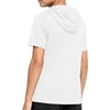 image:imageRoadbox Boys Short Sleeve Hoodie Youth Lightweight Athletic Hooded T Shirt  Cool dry and breathable pullover Great for baseball basketball and daily wear Tagfree collar amp flatlock seams Sizes 5T1603white