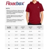 image:imageRoadbox Boys Short Sleeve Hoodie Youth Lightweight Athletic Hooded T Shirt  Cool dry and breathable pullover Great for baseball basketball and daily wear Tagfree collar amp flatlock seams Sizes 5T1607red