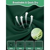 image:imageRoadbox Boys Short Sleeve Hoodie Youth Lightweight Athletic Hooded T Shirt  Cool dry and breathable pullover Great for baseball basketball and daily wear Tagfree collar amp flatlock seams Sizes 5T1606dark Green