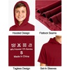 image:imageRoadbox Boys Short Sleeve Hoodie Youth Lightweight Athletic Hooded T Shirt  Cool dry and breathable pullover Great for baseball basketball and daily wear Tagfree collar amp flatlock seams Sizes 5T1607red